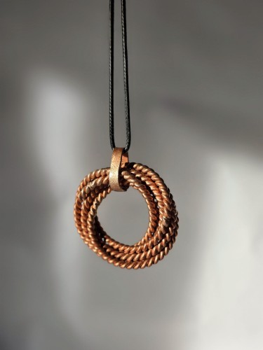 Amulet Wiru tensorowy Cubit Królewski 144 MHz – miedziany odpromiennik EMF.