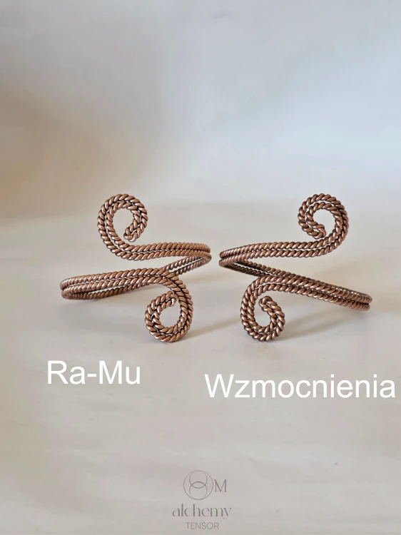 ​biżuteria radiestezyjna z czystej miedzi